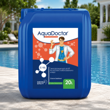 Рідкий хлор Гіпохлорит натрію хімія для басейну AquaDoctor C 15L для дезінфекції води 20 л