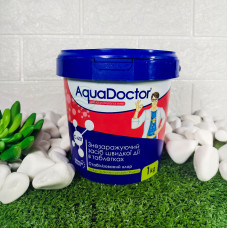 Хімія для басейну Шок швидкий хлор AquaDoctor C 60Т у таблетках по 20 г 1 кг