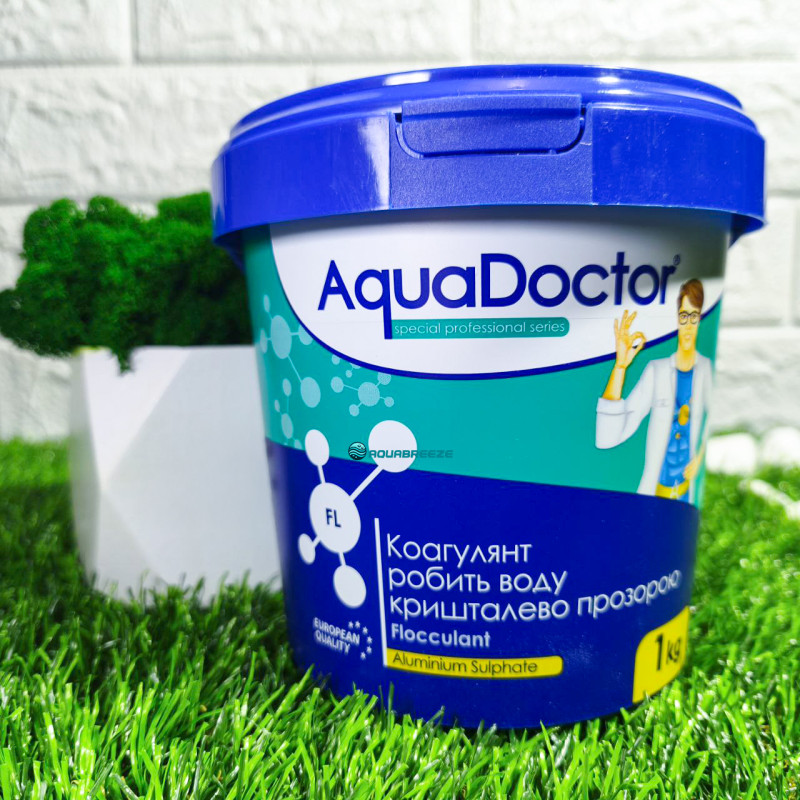 Комплект хімії для запуску каркасного та надувного басейну AquaDoctor Topkit 5 в 1