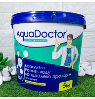 Хімія для басейну Коагулянт (флокулянт)  AquaDoctor FL проти каламутності у воді басейну у гранулах 5 кг Аквадоктор