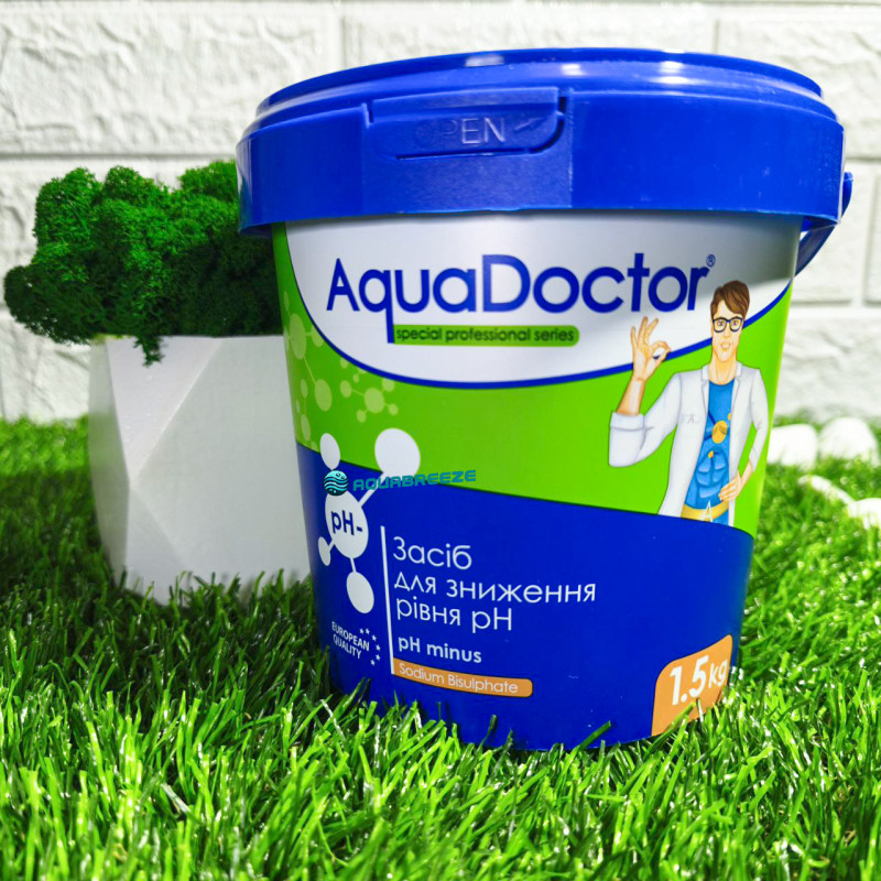 Комплект хімії для запуску каркасного та надувного басейну AquaDoctor Topkit 5 в 1