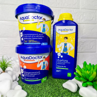 Комплект хімії Aquadoctor для запуску та догляду за басейном до 30 м3 Аквадоктор