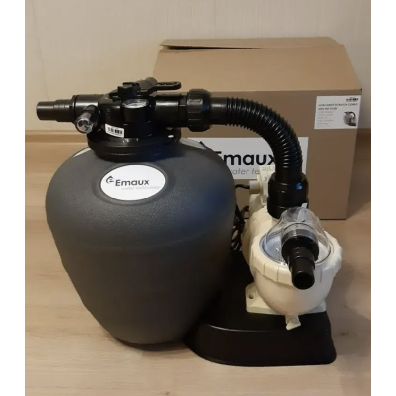 Фільтраційна установка з таймером Emaux FSU-8TP (8 м3/год, D300), Фільтр для басейну
