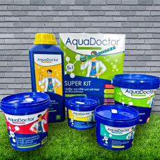 Комплект хімії для запуску каркасного та надувного басейну AquaDoctor Topkit 5 в 1
